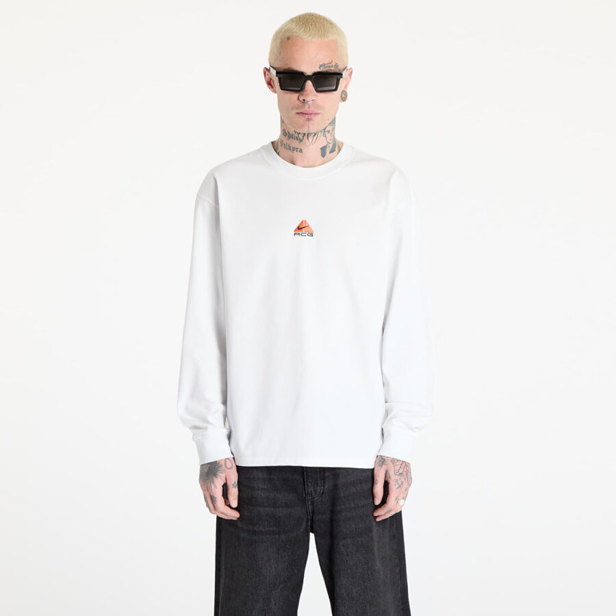 Póló Nike ACG "Lungs" Men's Long-Sleeve T-Shirt Summit White S-alacsony-ár