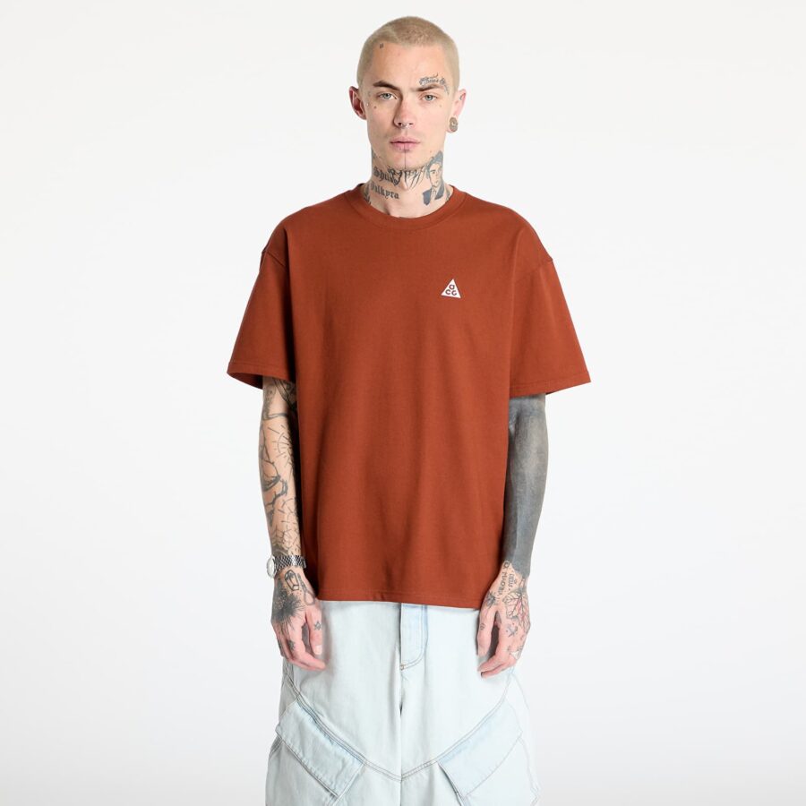 Póló Nike ACG Men's Max90 T-Shirt Cinnamon/ Picante Red XS-alacsony-ár