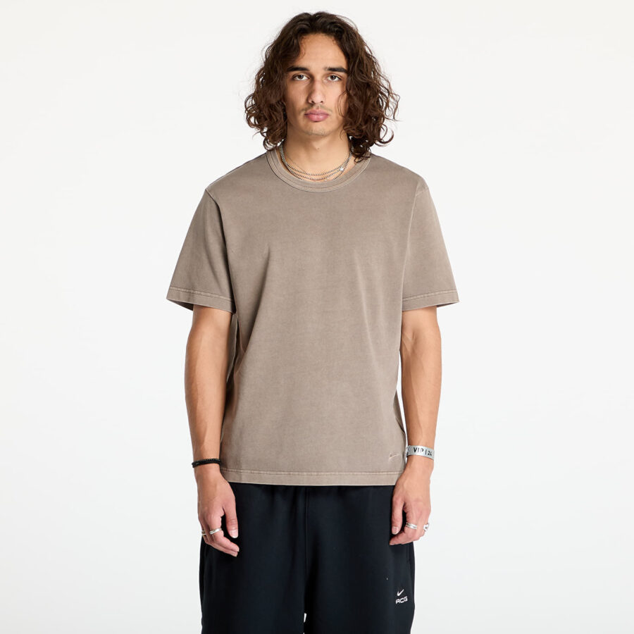 Póló Nike Life Men's Short-Sleeve Knit Top Flat Pewter/ Flat Pewter XS-alacsony-ár