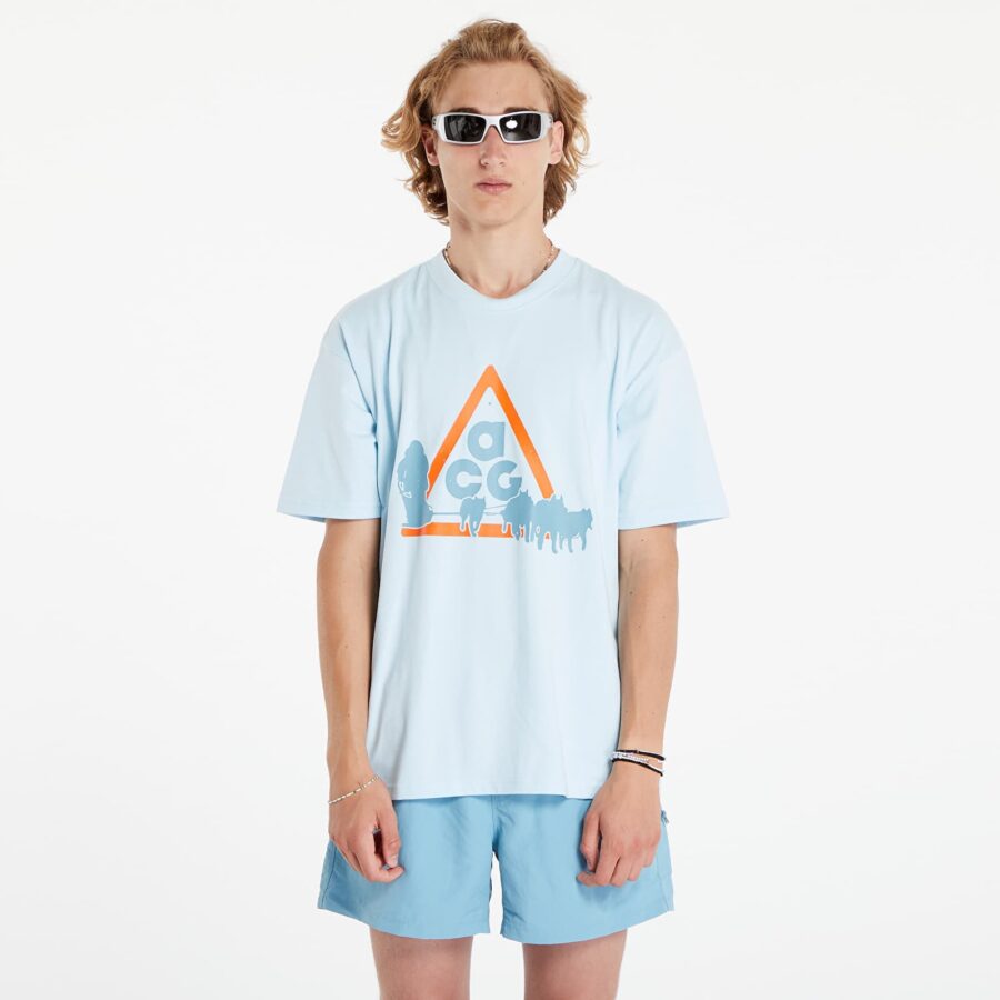 Póló Nike M NRG ACG DF TEE OC DOG SLED Glacier Blue S-alacsony-ár