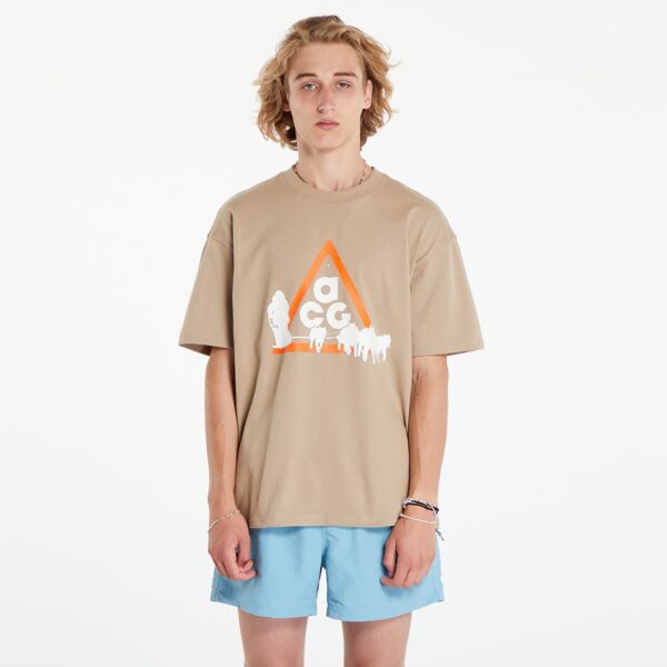 Póló Nike Men's ACG Oc Dog Sled T-shirt Khaki XS-alacsony-ár