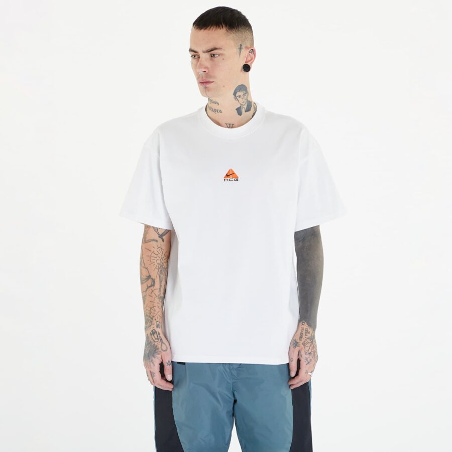 Póló Nike Nrg ACG Short Sleeve Tee Lbr Lungs Summit White XS-alacsony-ár