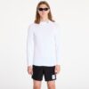 Póló Nike Pro Men's Dri-FIT Fitness Mock-Neck Long-Sleeve Top White/ Black XXL-alacsony-ár