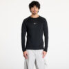 Póló Nike Pro Warm Men's Long-Sleeve Top Black/ White L-alacsony-ár