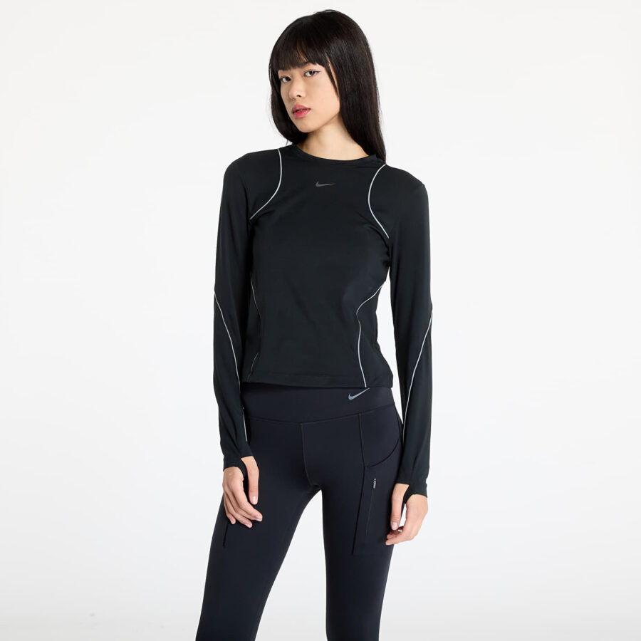 Póló Nike Running Division Women's Long-Sleeve Running Top Black M-alacsony-ár