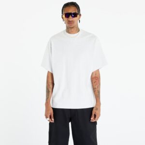 Póló Nike Solo Swoosh Men's Short-Sleeve Heavyweight Top Birch Heather/ White S-alacsony-ár