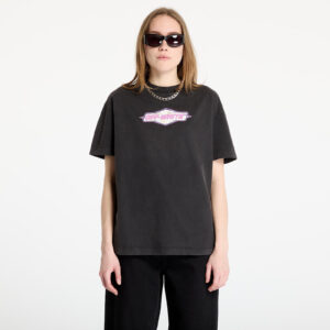 Póló Off-White Roses Logo Regular Tee Washed Black/ Phlo S-alacsony-ár
