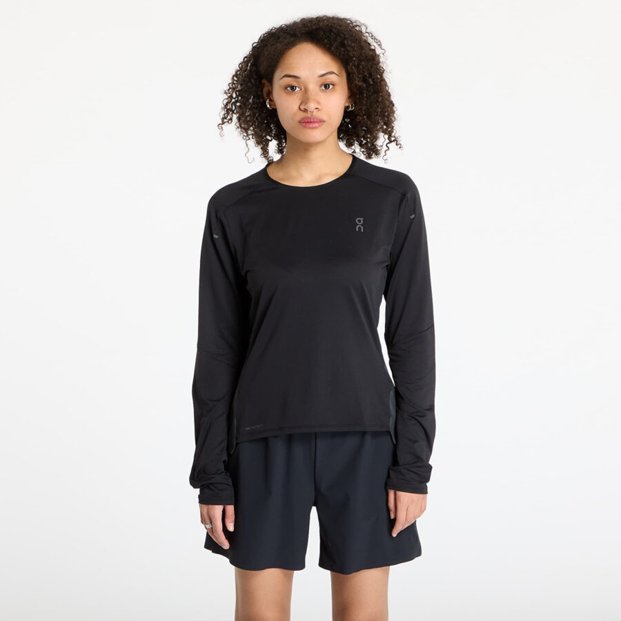 Póló On Performance Long Sleeve Tee Black/ Eclipse XS-alacsony-ár