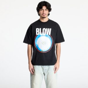 Póló PLEASURES Blow T-Shirt Black S-alacsony-ár
