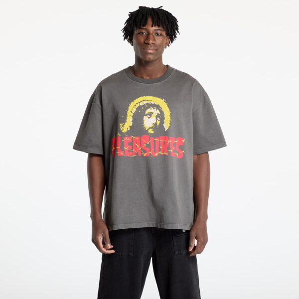 Póló PLEASURES Chosen Heavyweight T-Shirt Black M-alacsony-ár
