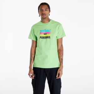 Póló PLEASURES Cmyk T-Shirt Lime S-alacsony-ár
