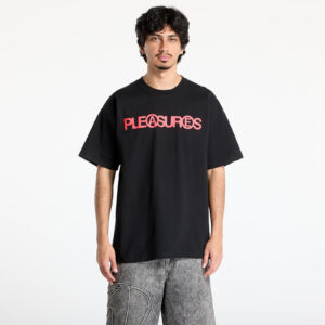 Póló PLEASURES Fanzine T-Shirt Black M-alacsony-ár