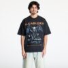 Póló PLEASURES Gargoyle T-Shirt Black Edge S-alacsony-ár