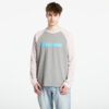 Póló PLEASURES Intercourse Raglan Long Sleeve Grey S-alacsony-ár