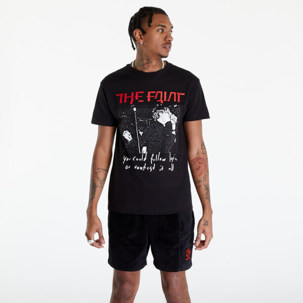 Póló PLEASURES Logic T-Shirt Black S-alacsony-ár
