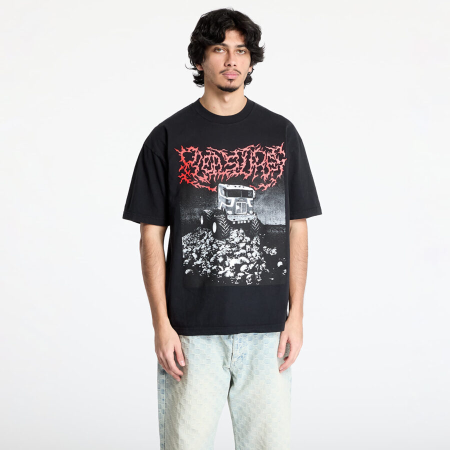 Póló PLEASURES Off Road T-Shirt Black M-alacsony-ár