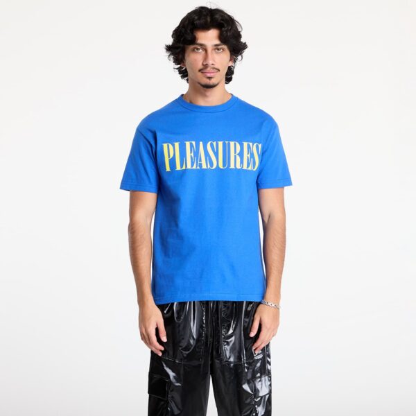 Póló PLEASURES Onyx 24 T-Shirt Royal S-alacsony-ár