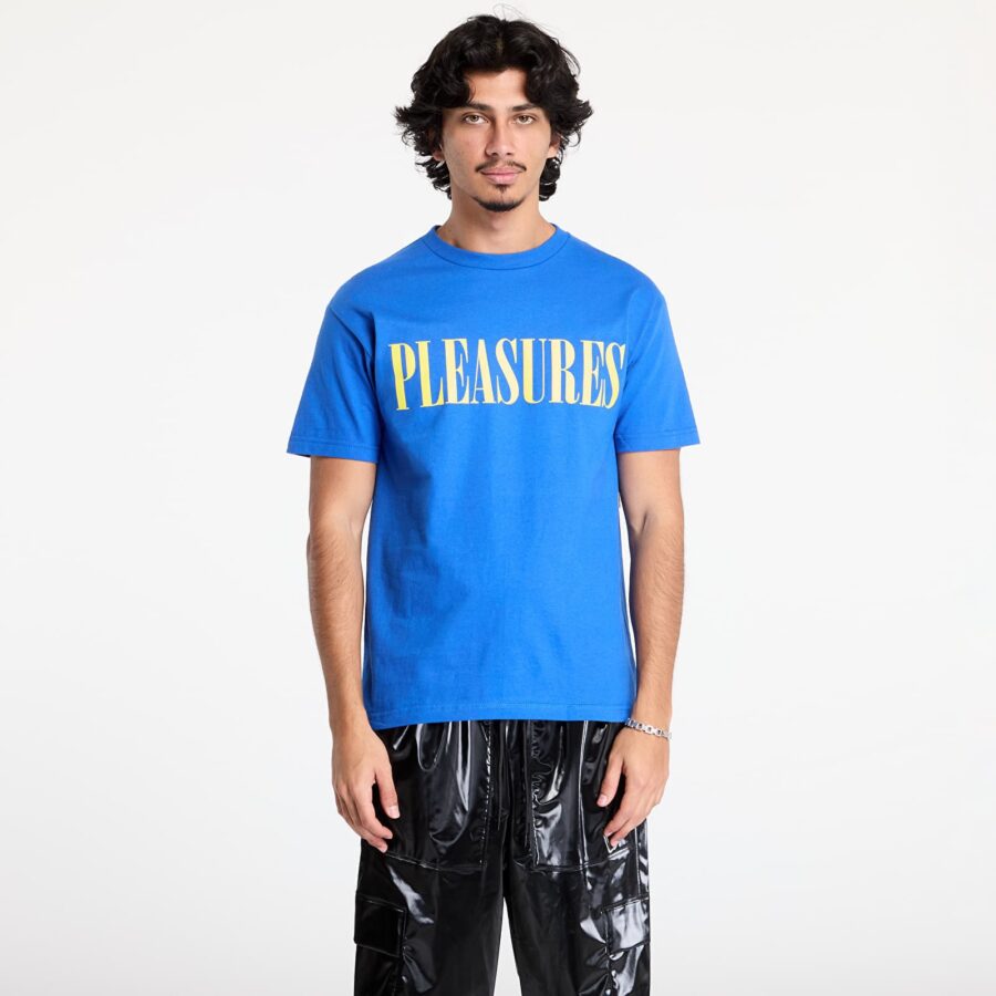 Póló PLEASURES Onyx 24 T-Shirt Royal S-alacsony-ár