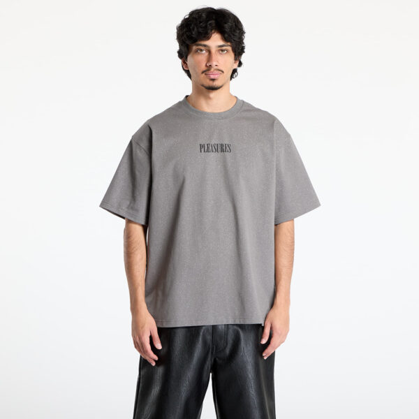 Póló PLEASURES Onyx Glitter Shirt Grey S-alacsony-ár