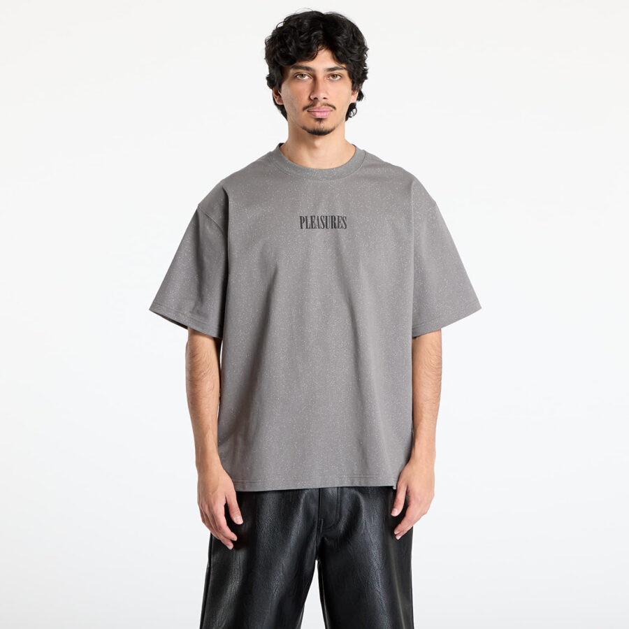 Póló PLEASURES Onyx Glitter Shirt Grey S-alacsony-ár