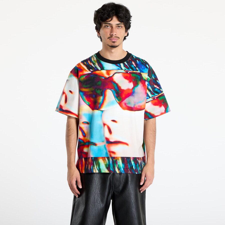 Póló PLEASURES Psycho Heavyweight Shirt Multi M-alacsony-ár