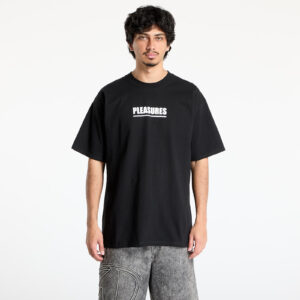 Póló PLEASURES Scripture T-Shirt Black M-alacsony-ár