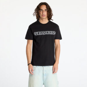 Póló PLEASURES Spike T-Shirt Black S-alacsony-ár