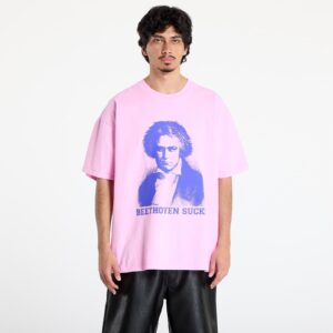 Póló PLEASURES Symphony T-Shirt Pink S-alacsony-ár