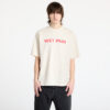 Póló PLEASURES Wet Pain T-Shirt Cream S-alacsony-ár