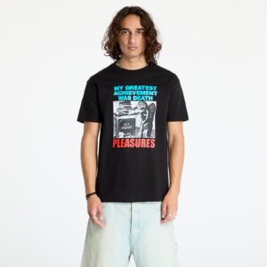 Póló PLEASURES Wolfie T-Shirt Black S-alacsony-ár
