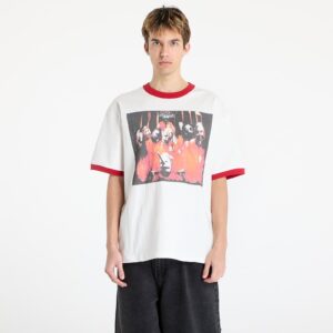 Póló PLEASURES x Slipknot Self Titled Ringer Shirt White S-alacsony-ár