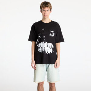 Póló PLEASURES x Slipknot Teeth T-Shirt Black S-alacsony-ár