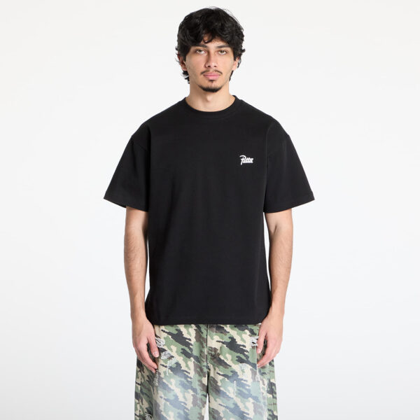 Póló Patta Bark T-Shirt UNISEX Black XS-alacsony-ár