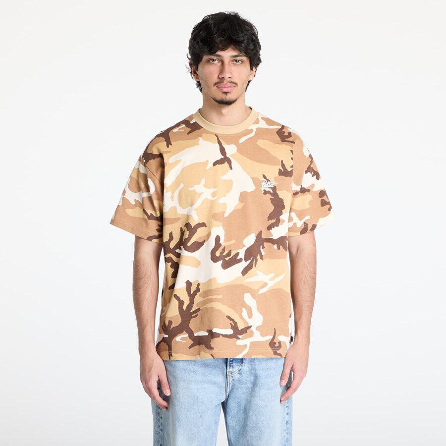 Póló Patta Bark Woodland Camo T-Shirt UNISEX Sand Dollar XS-alacsony-ár