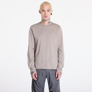 Póló Post Archive Faction (PAF) 7.0 Long Sleeve Center T-Shirt UNISEX Warm Grey M-alacsony-ár