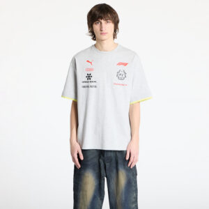 Póló Puma F1 Racing Tee Light Gray Heather S-alacsony-ár