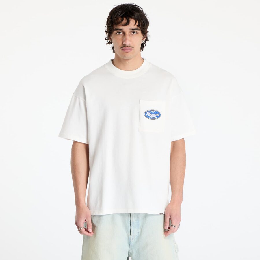 Póló REPRESENT Classic Parts T-Shirt Flat White S-alacsony-ár