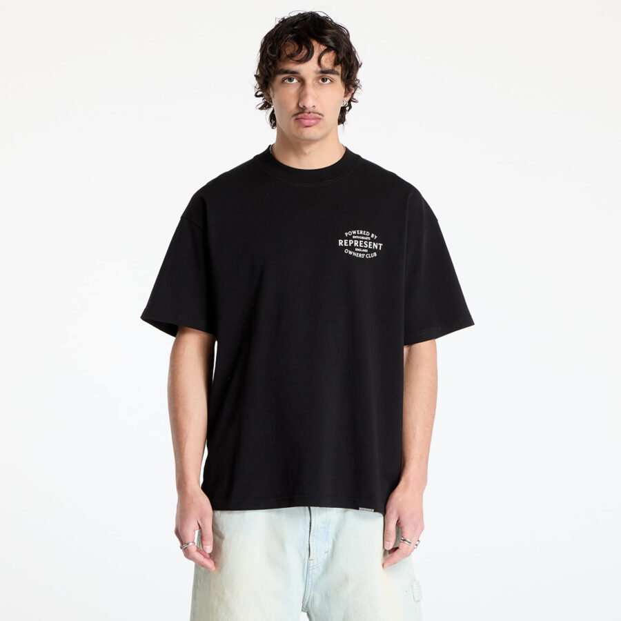Póló REPRESENT Represent Owners Club Stamp T-Shirt Jet Black XXL-alacsony-ár