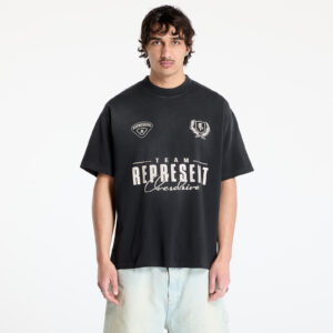 Póló REPRESENT World Championship T-Shirt Stained Black M-alacsony-ár