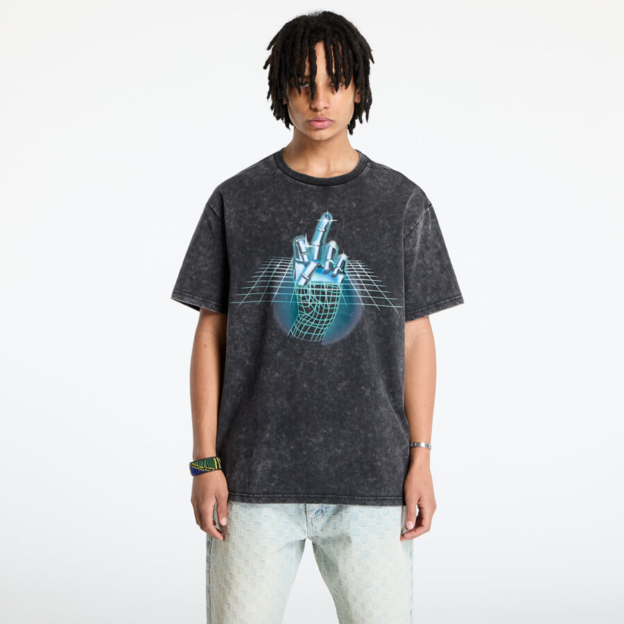 Póló RIPNDIP Afterlife Tee Black Wash S-alacsony-ár