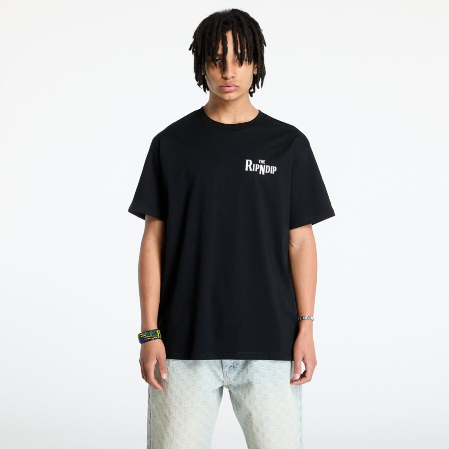Póló RIPNDIP Crosswalk Tee Black S-alacsony-ár