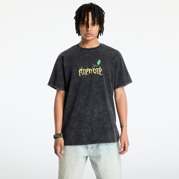 Póló RIPNDIP Electric Tee Black Wash S-alacsony-ár