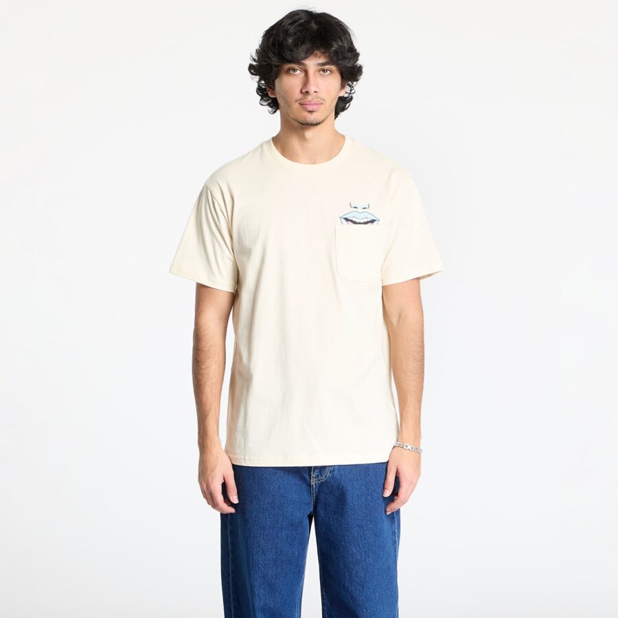 Póló RIPNDIP Take Your Meds Pocket Tee Natural S-alacsony-ár