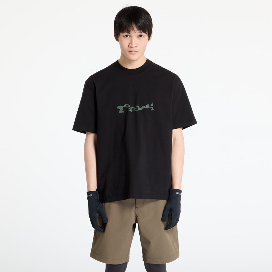Póló ROA Service T-Shirt Black S-alacsony-ár
