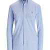 Polo Ralph Lauren Blúz 'Heidi'  világoskék / barna / piros / fehér