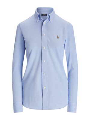 Polo Ralph Lauren Blúz 'Heidi'  világoskék / barna / piros / fehér