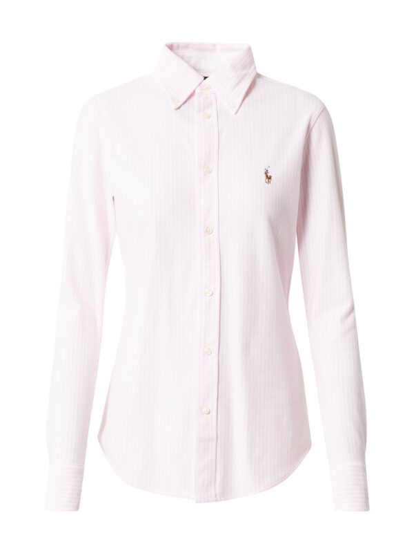 Polo Ralph Lauren Blúz  rózsaszín / fehér-hu