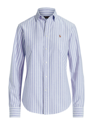 Polo Ralph Lauren Blúz  világoskék / fehér-Hungary