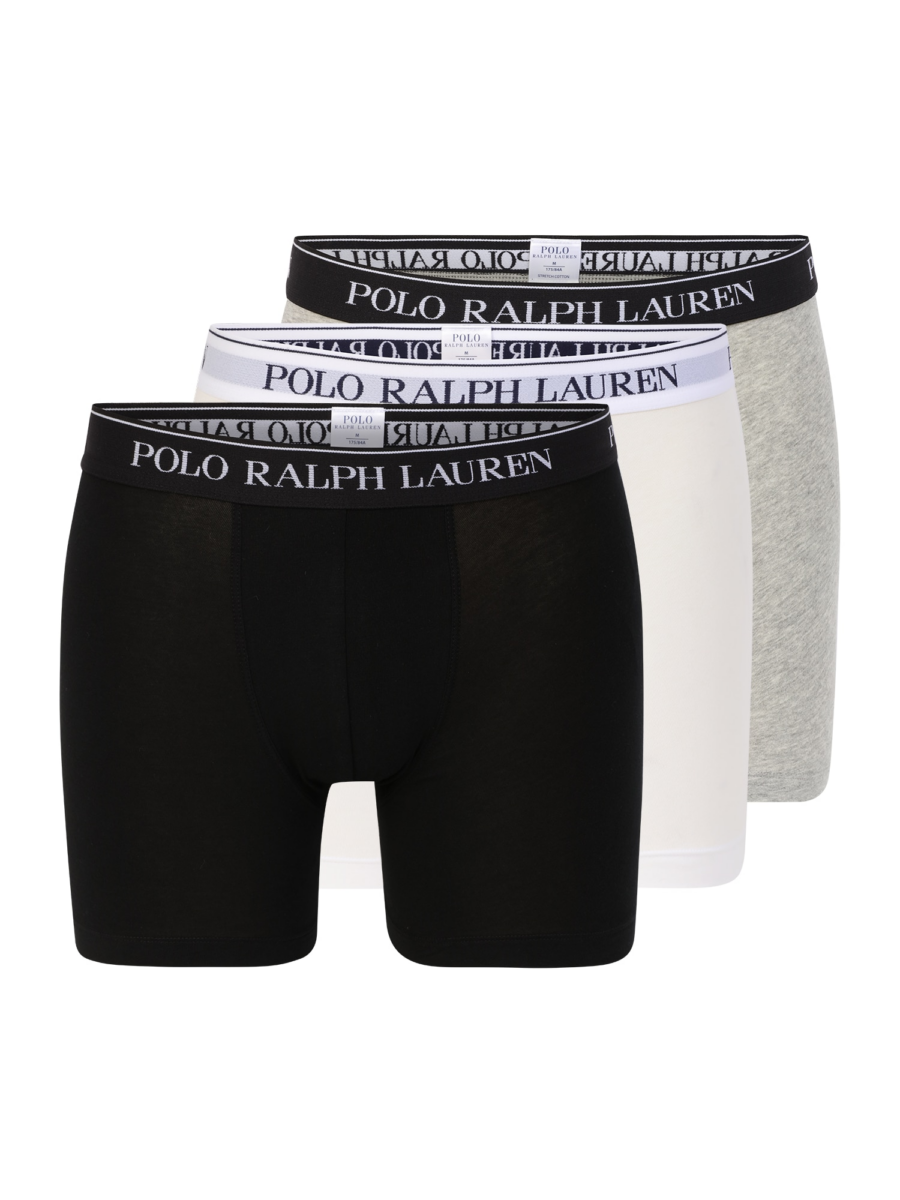 Polo Ralph Lauren Boxeralsók  szürke melír / fekete / fehér-Hungary
