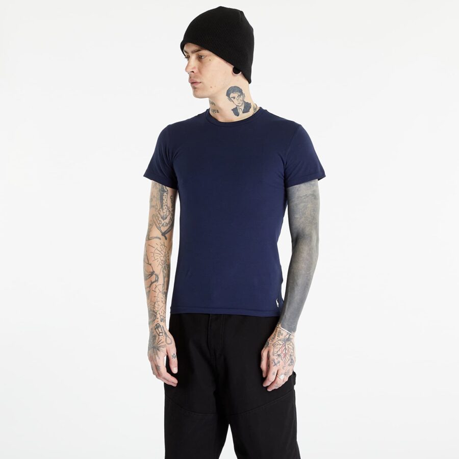 Póló Ralph Lauren Classic Crews Tee 2-Pack Navy L-alacsony-ár